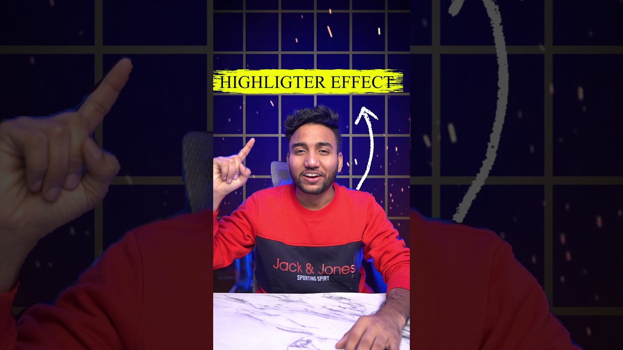 Highlighter Effect inside Premiere Pro