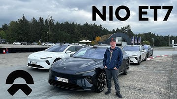 German NIO ET7 Track Day | Top Speed on Autobahn | GigaBerlin at 200km/h