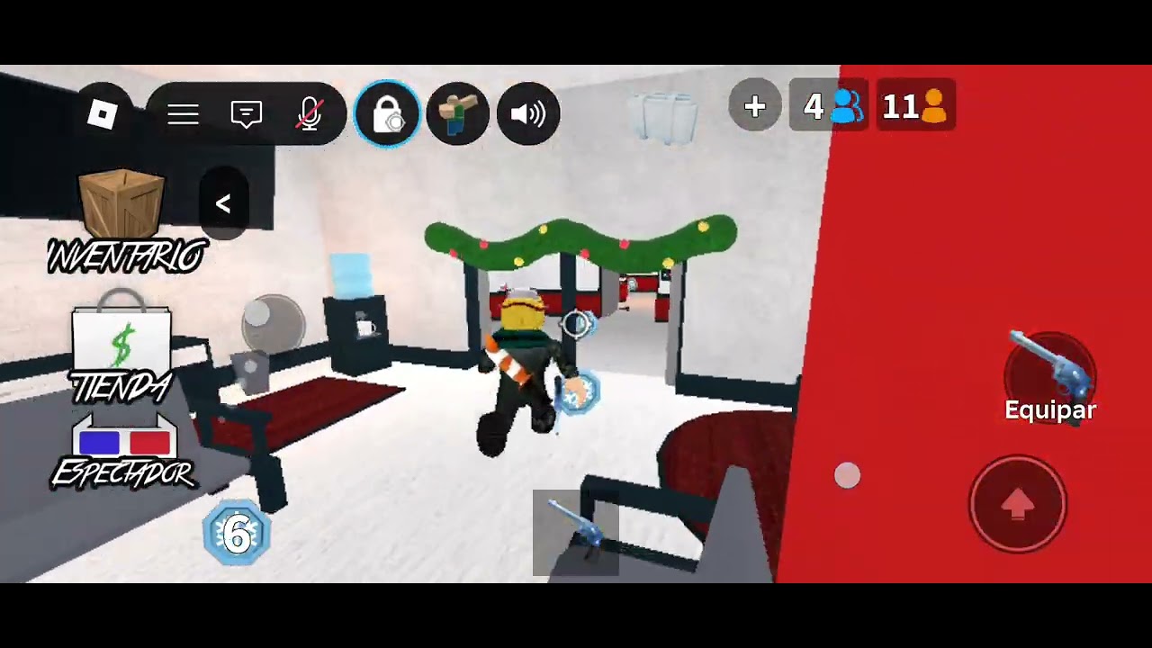 Momentos en murder mistery parte 8:estando con lana xd