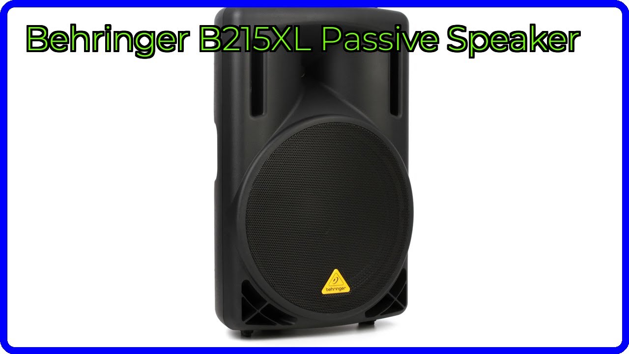 Behringer B215XL Paスピーカー　動作確認済み BEHRINGER ( ベリンガー ) B215D EUROLIVE パワードスピーカー