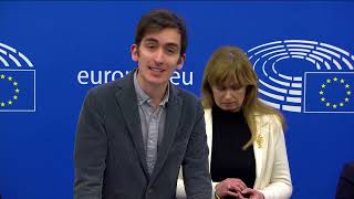 Press conference at the European Parliament