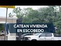 Resguardan vivienda tras operativo en Cerradas de Anahuac en Escobedo, NL
