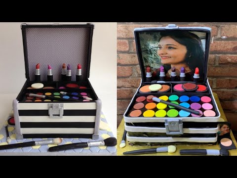 Makeup Cosmetics Box Cake Kit