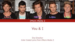 One Direction - You & I (Color Coded Lyrics) (ALTERNATE)