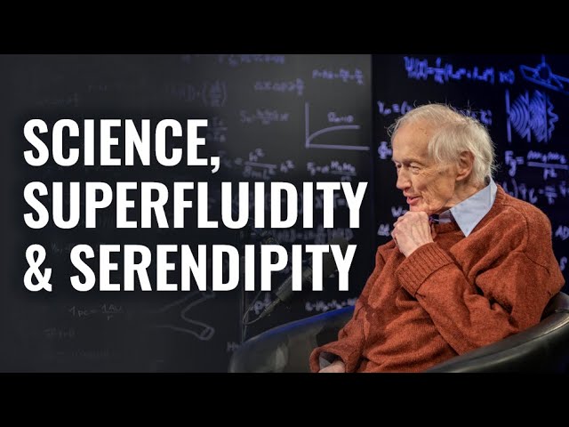 Sir Anthony Leggett on science, superfluidity, and serendipity
