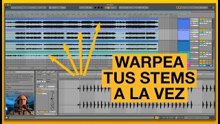 Cómo "Warpear" Multitracks o Stems en Ableton Live