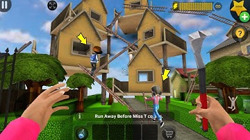 Scary Teacher 3D | MOD MENU | troll Miss T so funny  (android, ios) part 1600