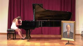 First Place Winner at 21st Century Talents Music Competition: Evangelia Tsiantzi-Mante, Bach Toccata