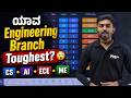 Most Maths, Coding & Tough Subjects is in which Engineering Branch? 😱