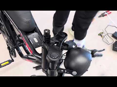 How to install a front fork - Qlife Spark/Plus