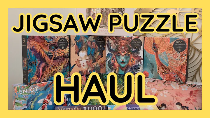 Jigsaw Puzzle Haul - MEGA Haul! (better late than never!)