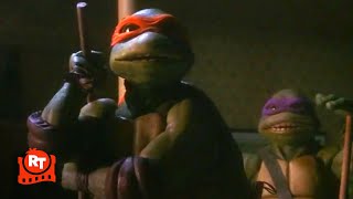 Teenage Mutant Ninja Turtles (1990)  The Apartment Fight Scene | Movieclips