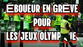 ÉBOUEUR DE PARIS EN GRÈVE POUR LES JEUX OLYMPIQUES DE PARIS 2024 POUR OU CONTRE❓️