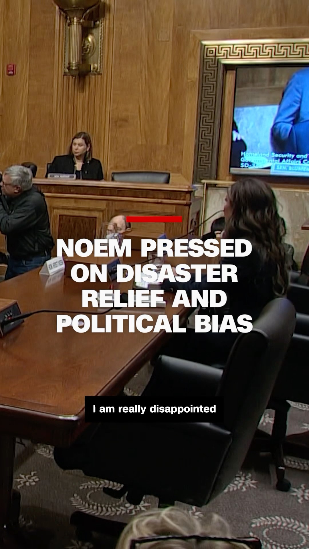 Noem pressed on disaster relief and political bias