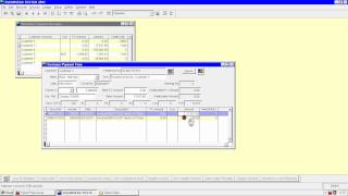 Processing a Customer payment receipt