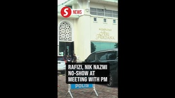 Rafizi and Nik Nazmi absent from Pakatan MPs
