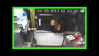 Mcdonald's drive-thru window break-in: suspect surrenders