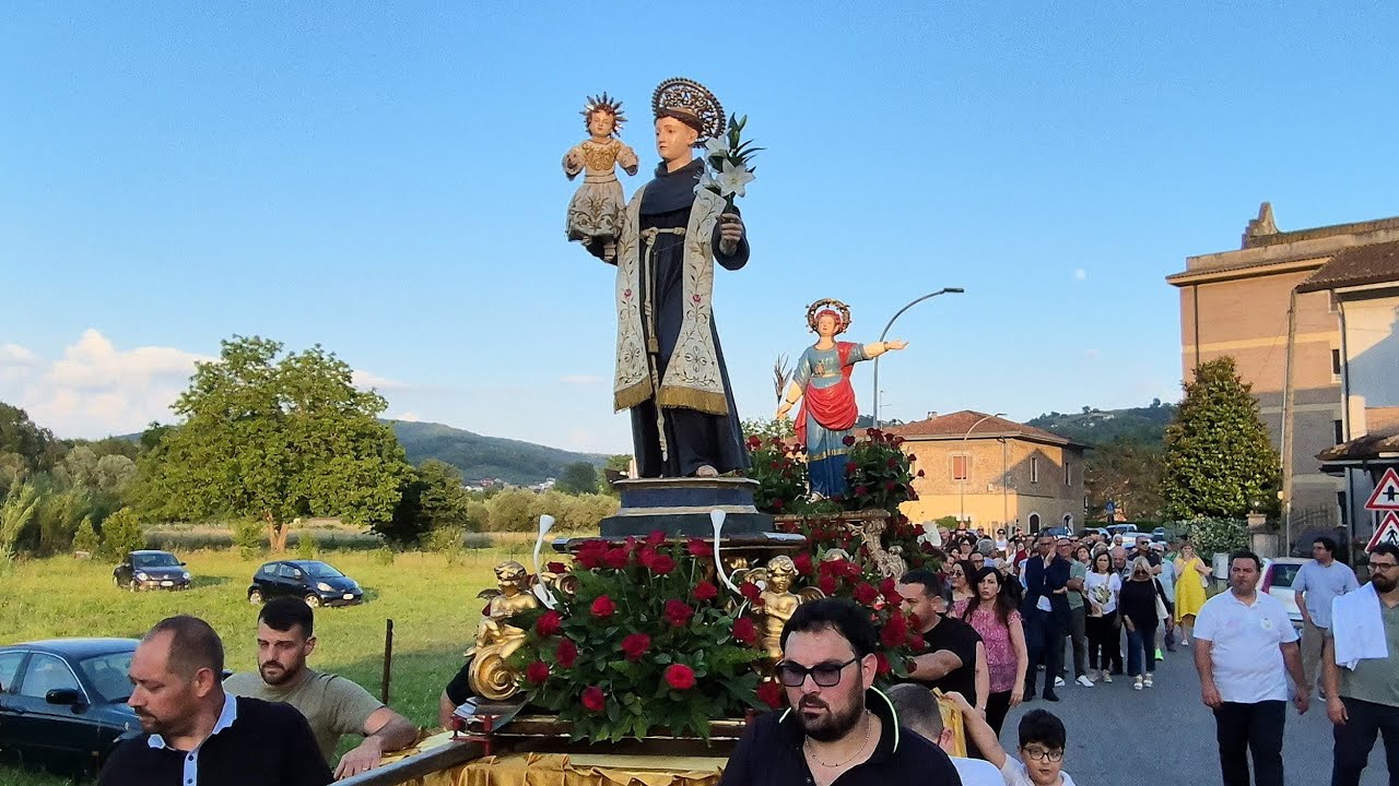 Tradizionale Processione di SANTA RESTITUTA V. M. e SANT'ANTONIO di PADOVA, Carnello 2025