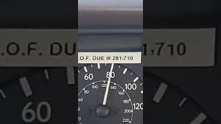 The accuracy of my speedometer though...
