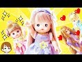 メルちゃん はなやかパーティードレスを開封！リカちゃんとダンスパーティー キャラメル
