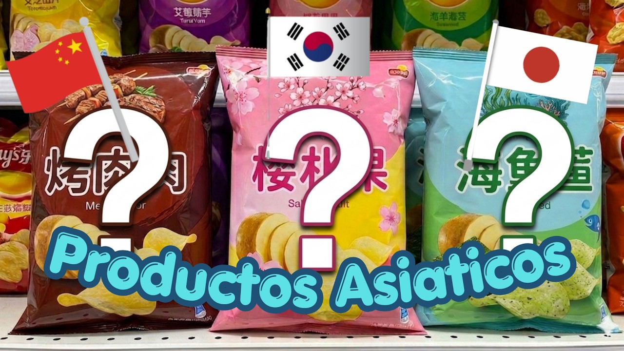 Snacks Raros Esto sabe a QUÉ?! 😱 Probando snacks asiáticos RAROS - YouTube