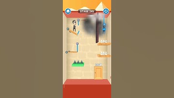 Resue cut Rope puzzle level 245