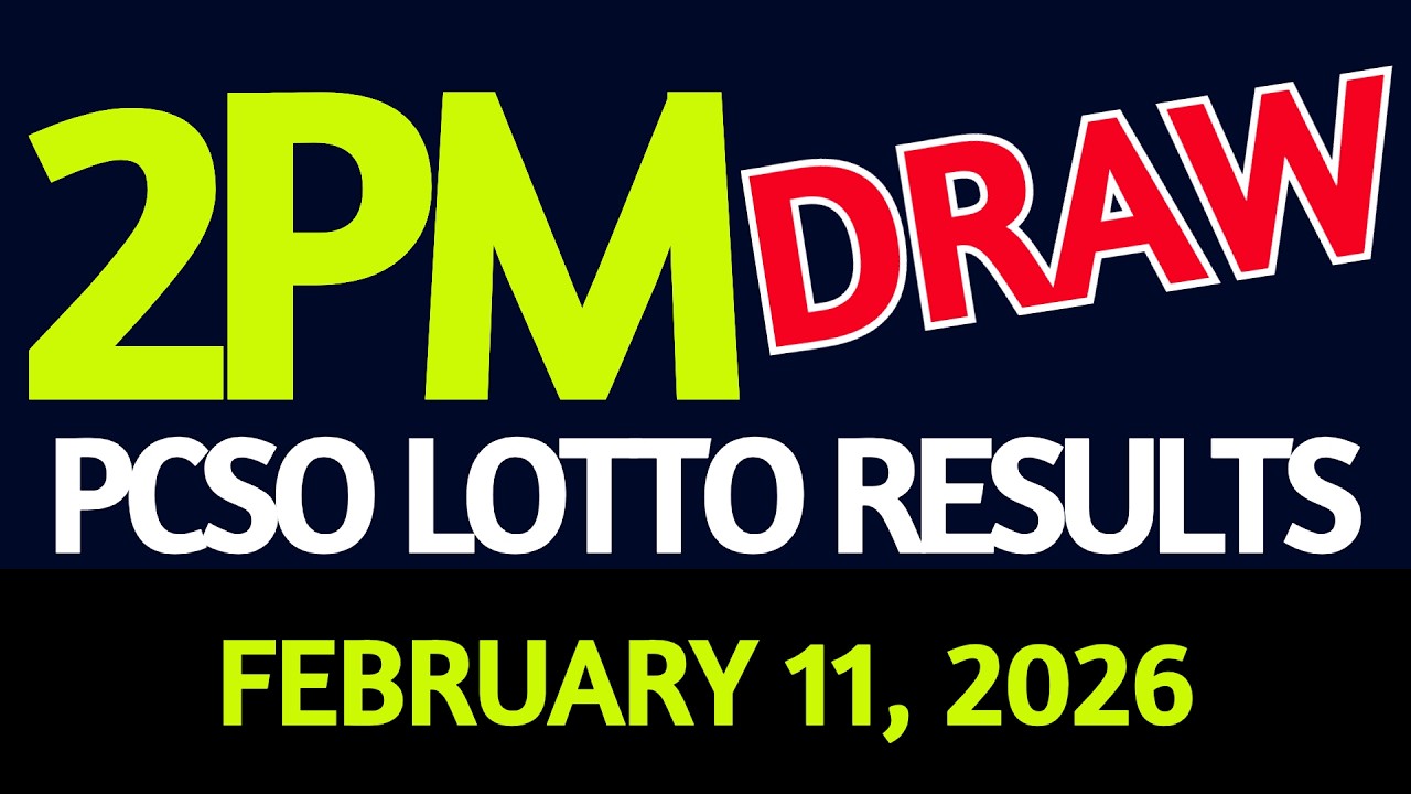 2pm Lotto Result Today February 11, 2026 Swertres Ez2 PCSO