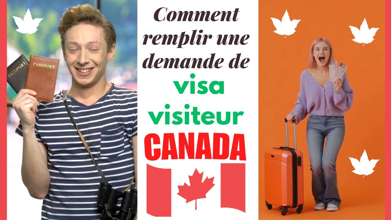 Comment remplir une demande de visa visiteur pour le Canada - YouTube