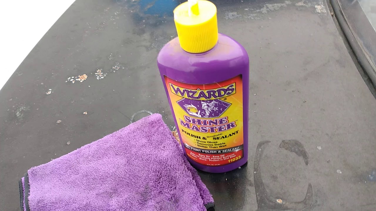 Wizards shine master makes old black paints look new again