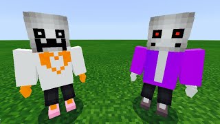 Delta Sans Vs. Evil Sans in Minecraft PE screenshot 4