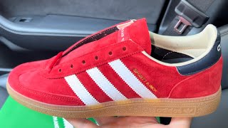 Adidas Handball Spezial Sporty & Rich USA Red Shoes