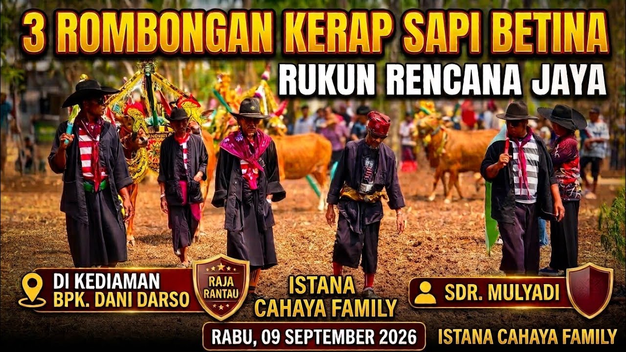3ROMBONGAN RUKUN RENCANA JAYA DI ISTANA CAHAYA FAMILY