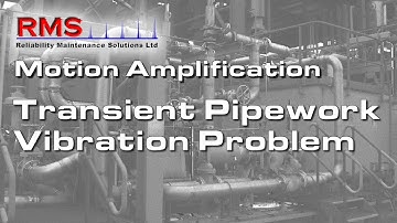 Motion Amplification - Severe Transient Pipework Vibration