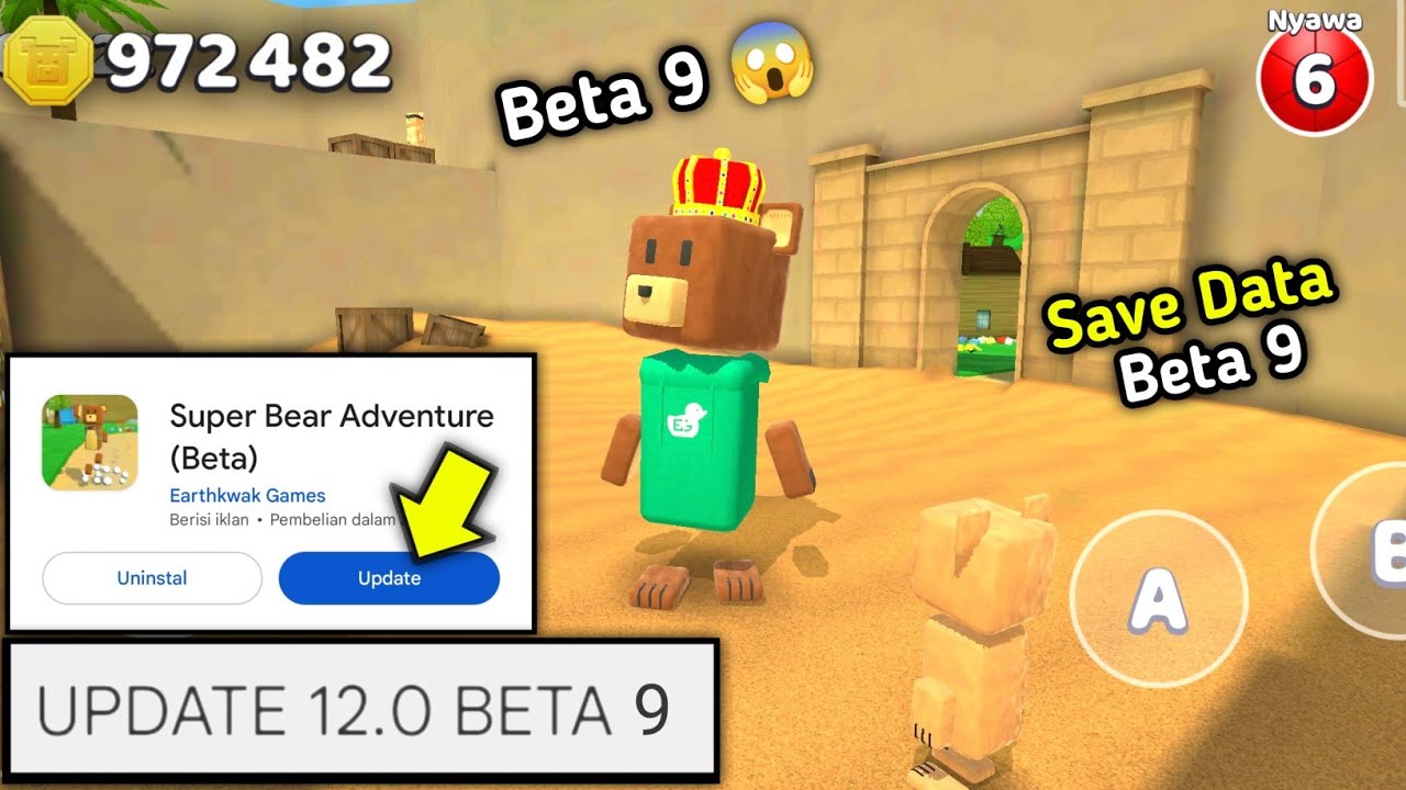 Tanggal Update Beta 9 Dan Beta 10 Super Bear Adventure Multiplayer