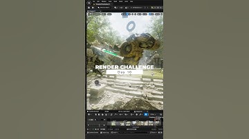 🎥 Behind the Scenes of Day 10 | GreyStone vs RockGolem | Render Challenge 🎥