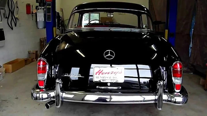 1958 Mercedes 220S Coupe Walk Around