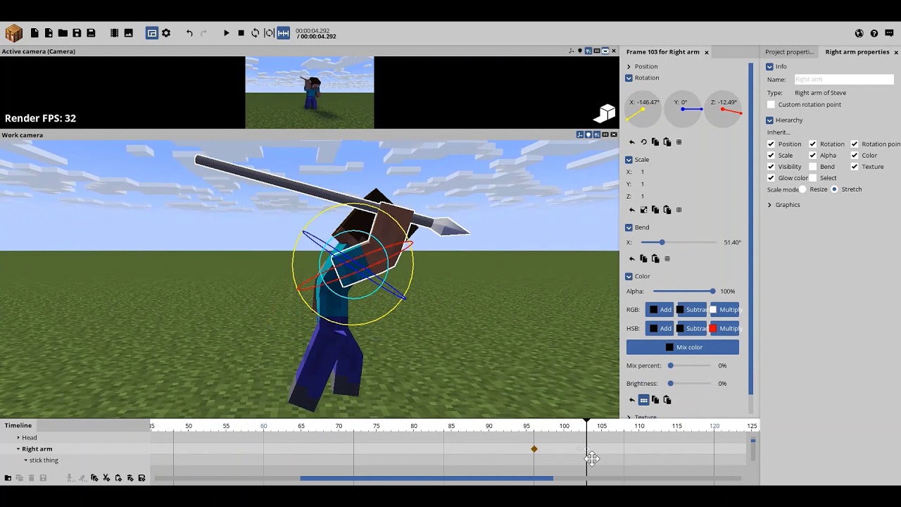mine imator time lapse [Zombies] - Minecraft Animation - YouTube