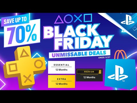 PlayStation Plus 12-Month is Down to Just $39.99 in the Black Friday Sales  - IGN