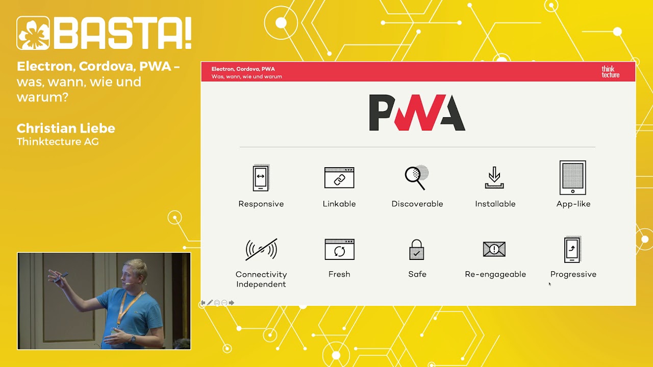 Electron, Cordova, PWA was, wann, wie und warum Christian Liebel
