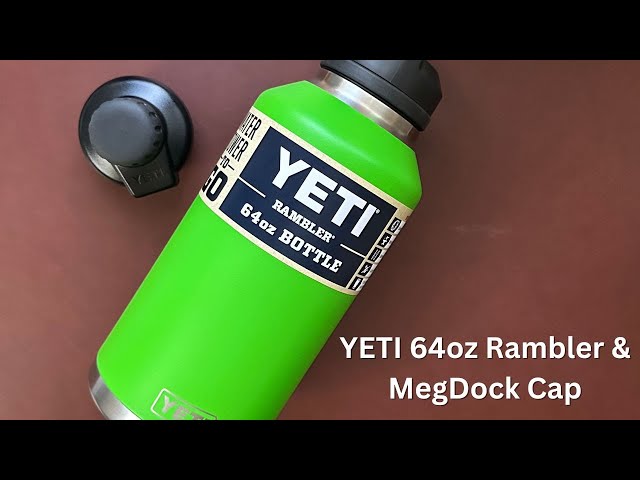 Yeti RAMBLER 64 OZ WATER BOTTLE WITH CHUG CAP-Canopy Green