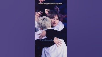 The way Taehyung Opened his Arms When Jimin asked for hug 🤌🏻💜