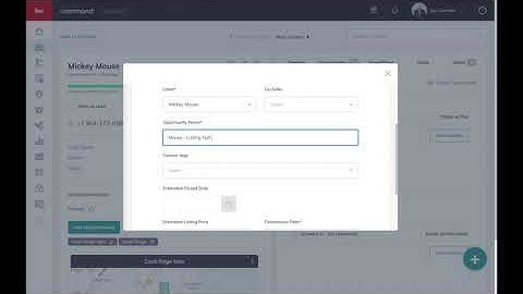KW Command: Create Opportunity in Contacts