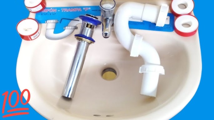 Cómo instalar el Desagüe para Lavabo con Tapón Giratorio 