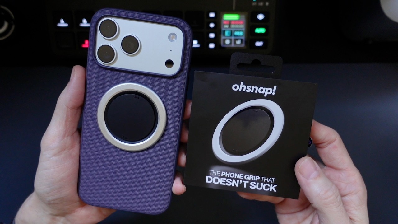 Snap Grip by ohsnap! This is the phone grip to buy!