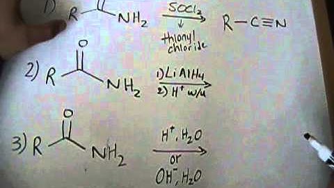 Acid Derivatives -- Amides part 1/2