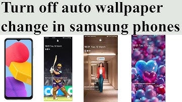 How To Disable Glance Samsung Lock Screen Wallpaper | Samsung Automatic Change Wallpaper Off |2 WAYS