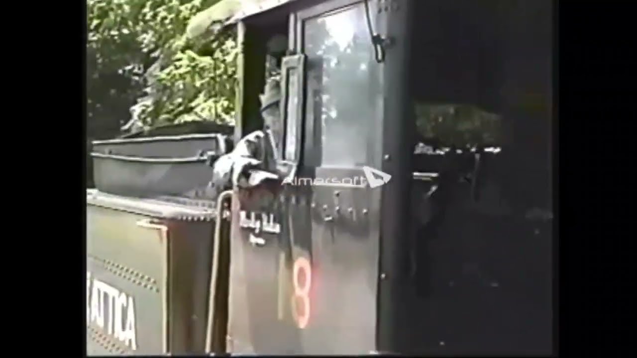 Arcade & Attica #18 pulling excursions trains in the early-2000s