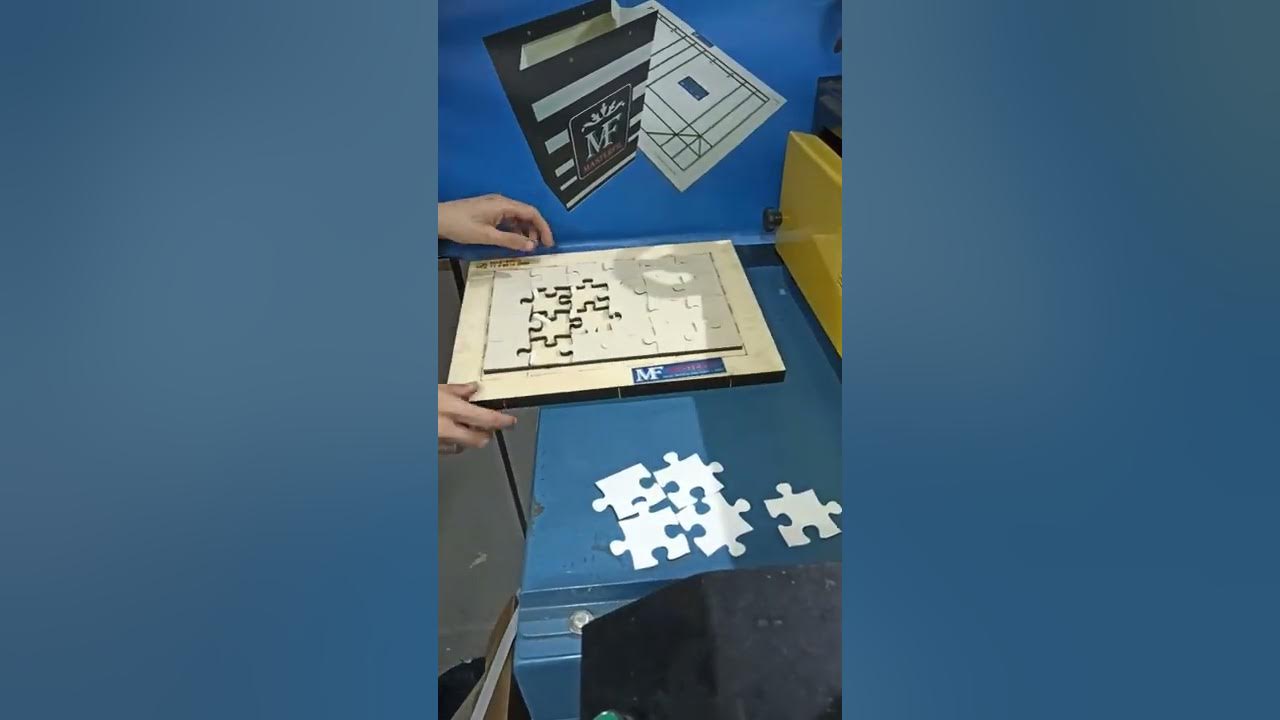 Máquina de fazer quebra-cabeças, cortador de placa de papel com 10 peças de  placas de espuma adesiva, faça você mesmo, quebra-cabeças de fotos —