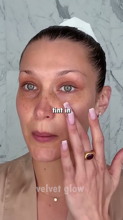 Bella Hadid’s Effortless Glow Up Routine ✨💄