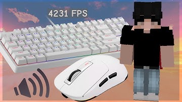 10 Minutes ASMR BedWars | Keyboard and Mouse | Hypixel